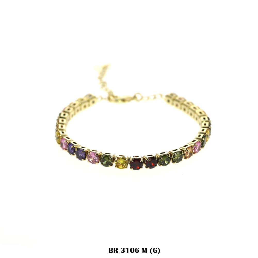 Full Stones CZ Bracelet BR 3106 (G) M