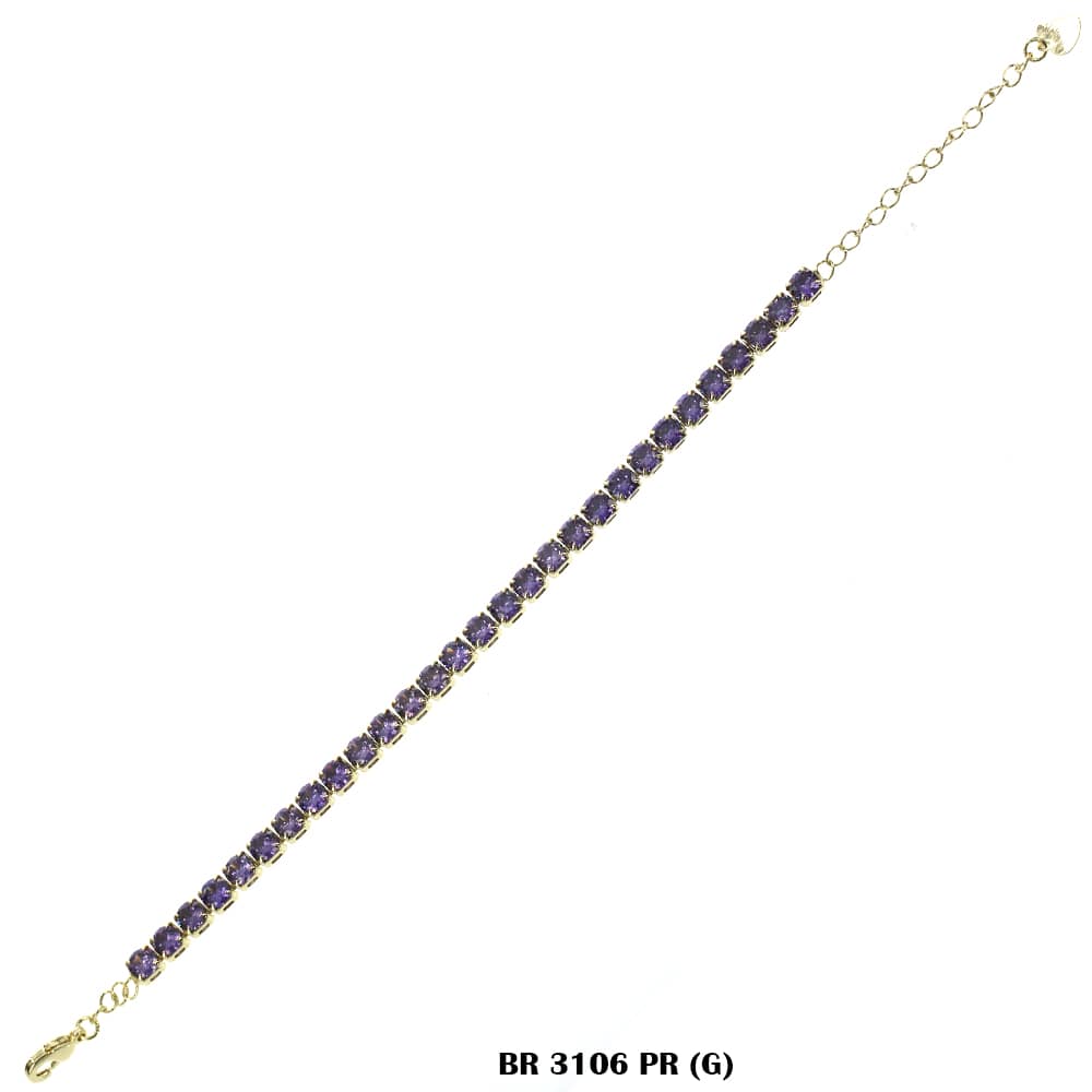 Full Stones CZ Bracelet BR 3106 (G) PR