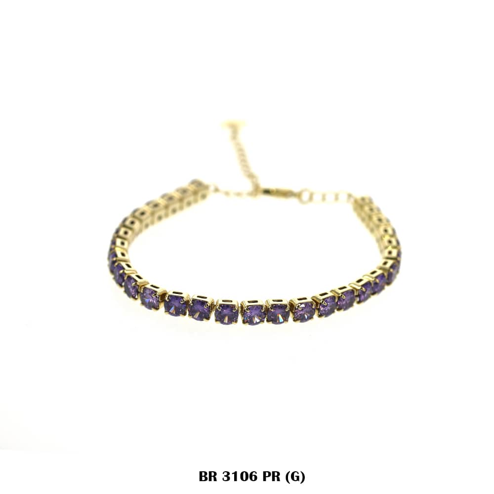 Full Stones CZ Bracelet BR 3106 (G) PR