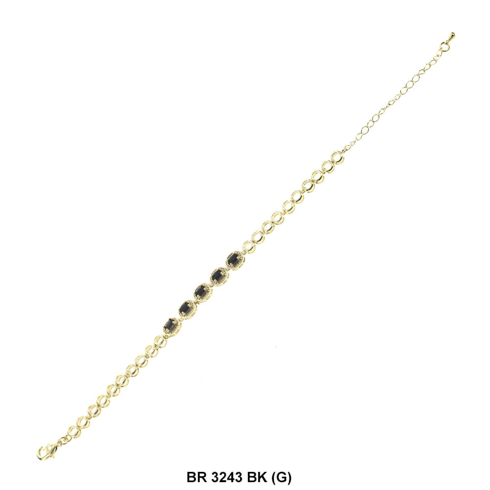 Pulsera CZ BR 3243 BK G