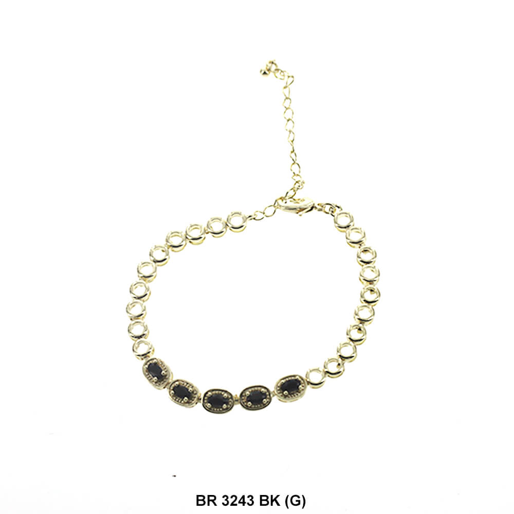 Pulsera CZ BR 3243 BK G