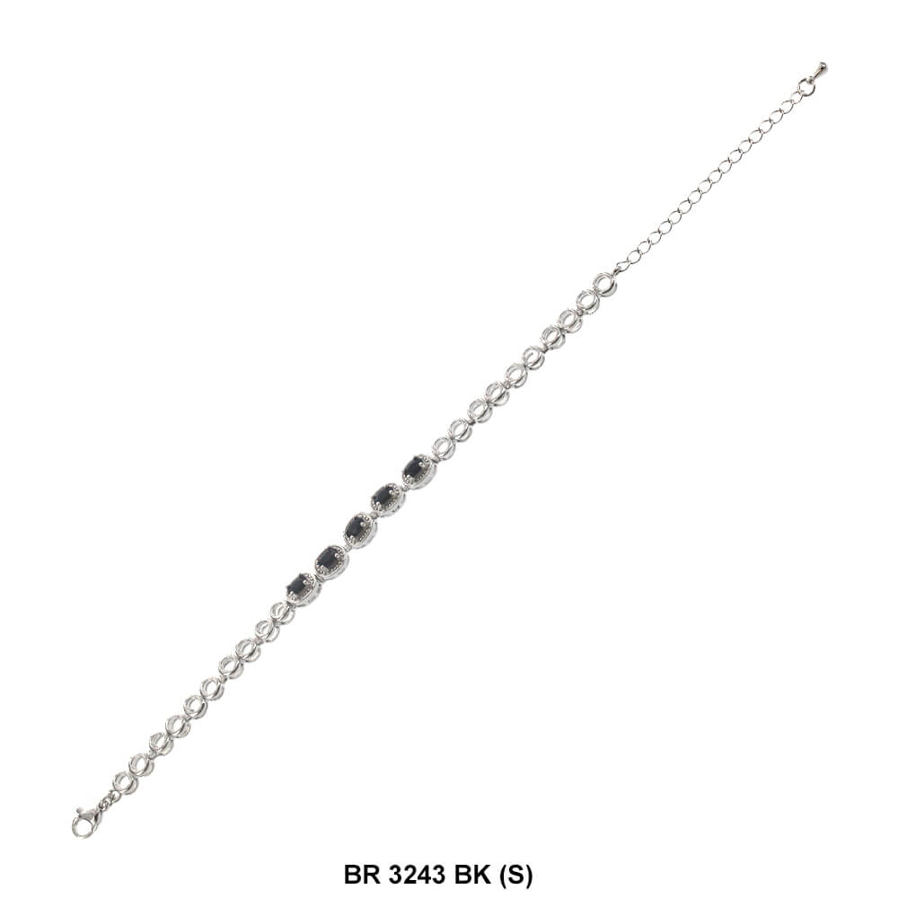 Pulsera CZ BR 3243 BK S