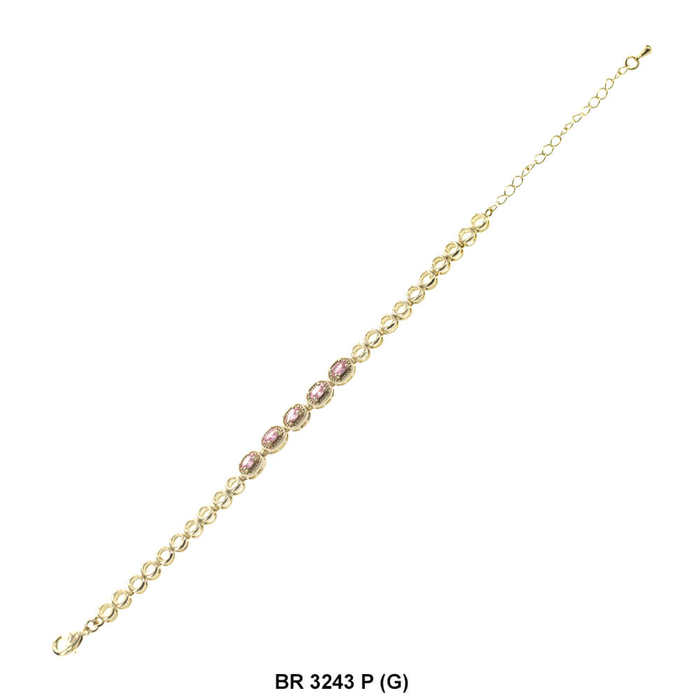 CZ Bracelet BR 3243 P G