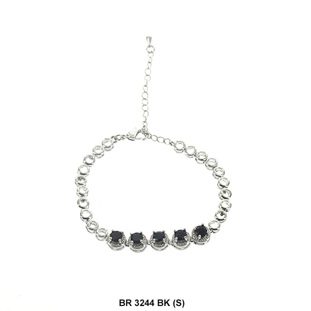 Pulsera CZ BR 3244 BK S