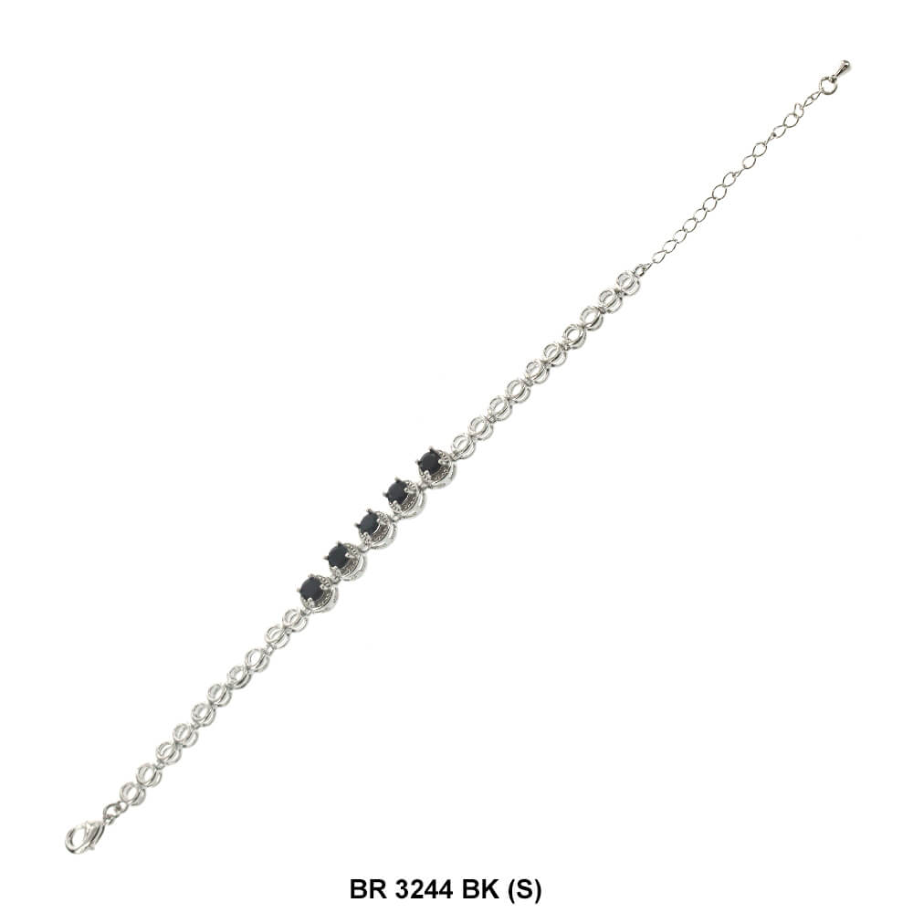 Pulsera CZ BR 3244 BK S