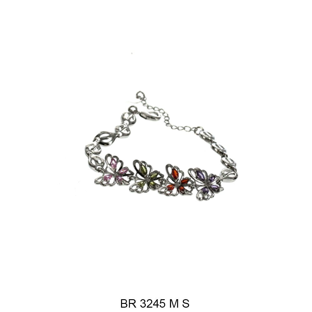 Brazalete Mariposa CZ BR 3245 MS