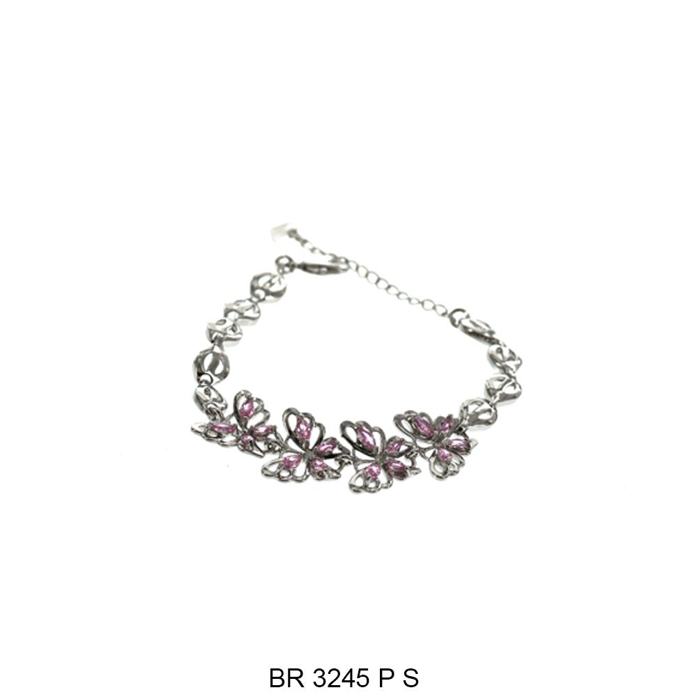 Butterfly CZ Bracelet BR 3245 P S