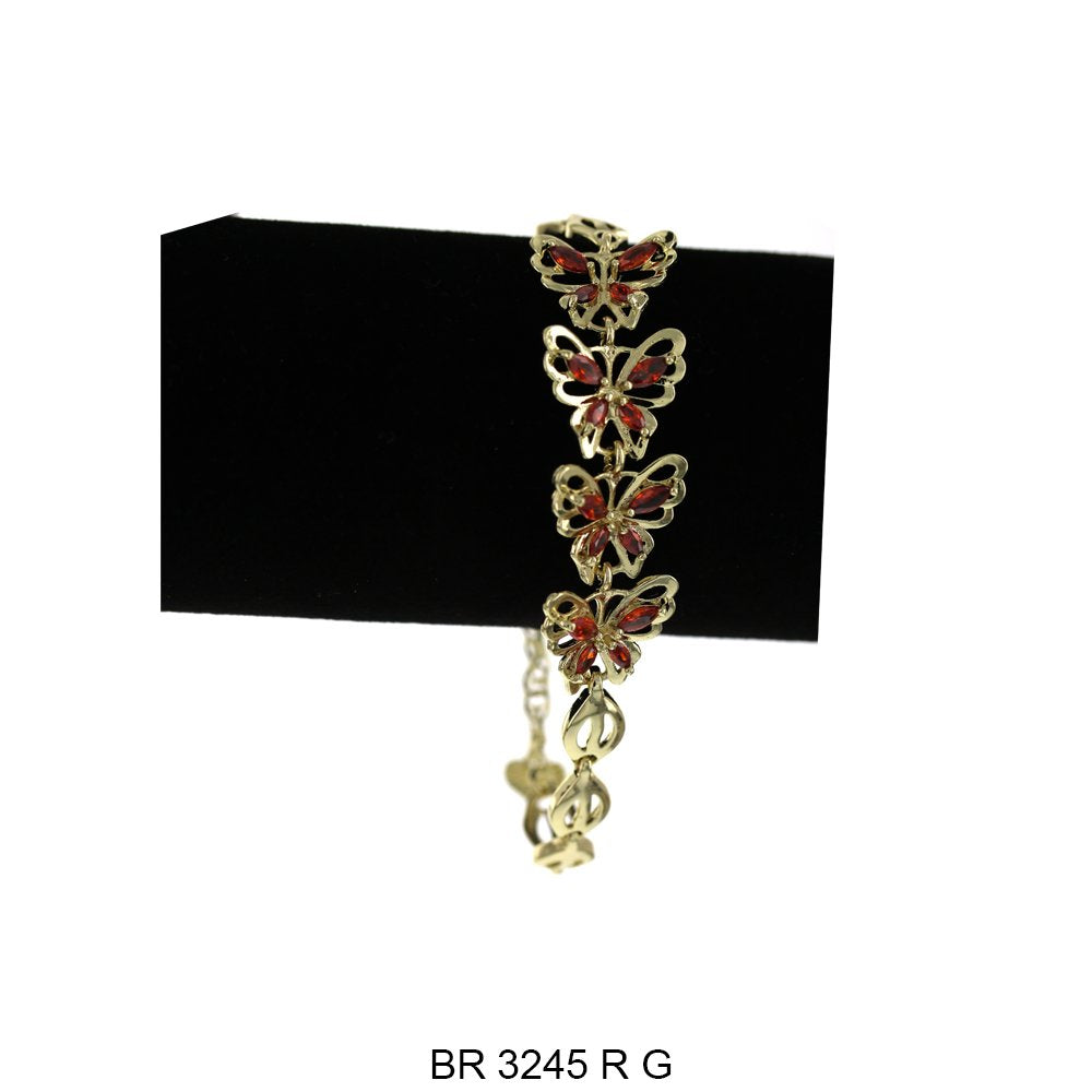 Brazalete Mariposa CZ BR 3245 RG