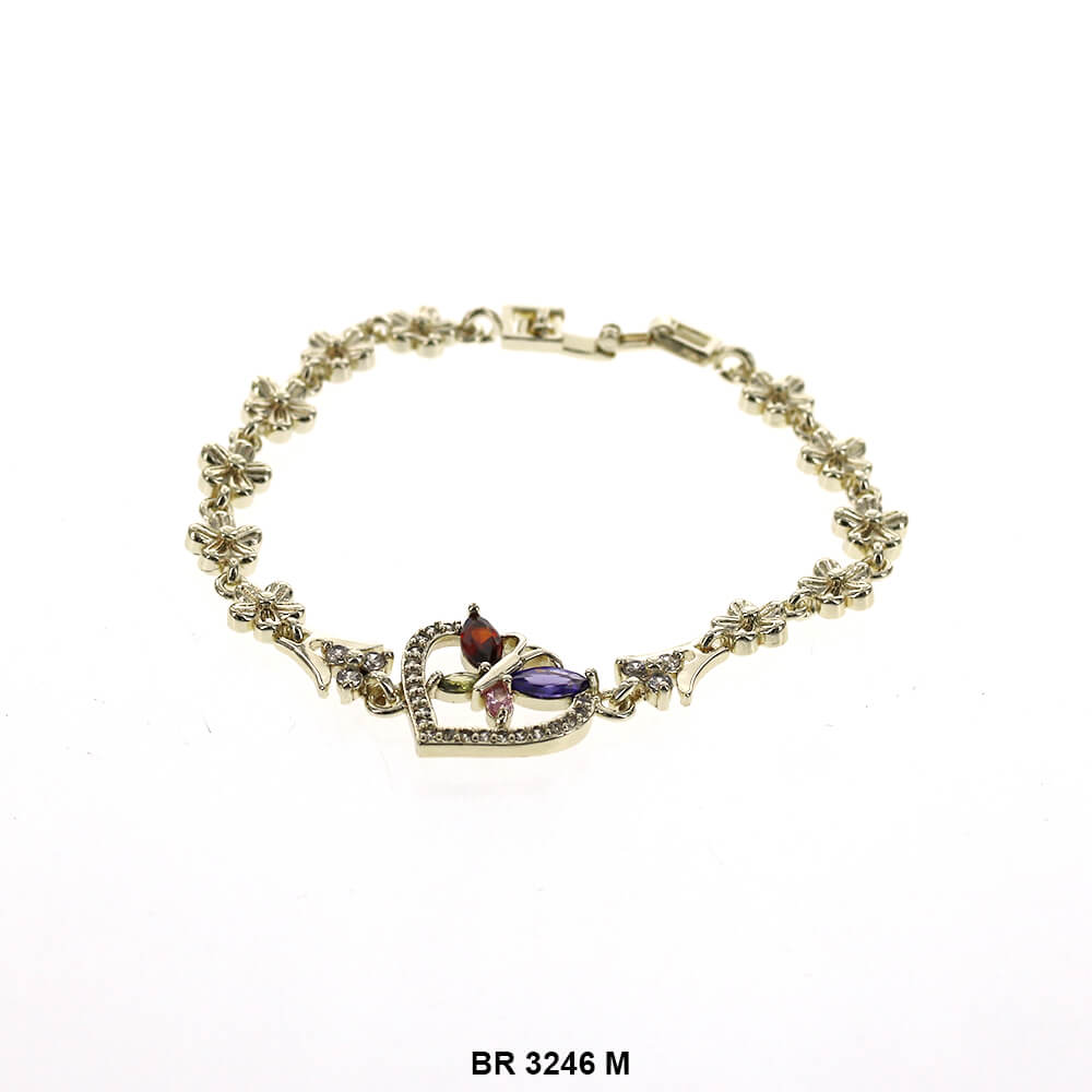 Butterfly CZ Bracelet BR 3246 M