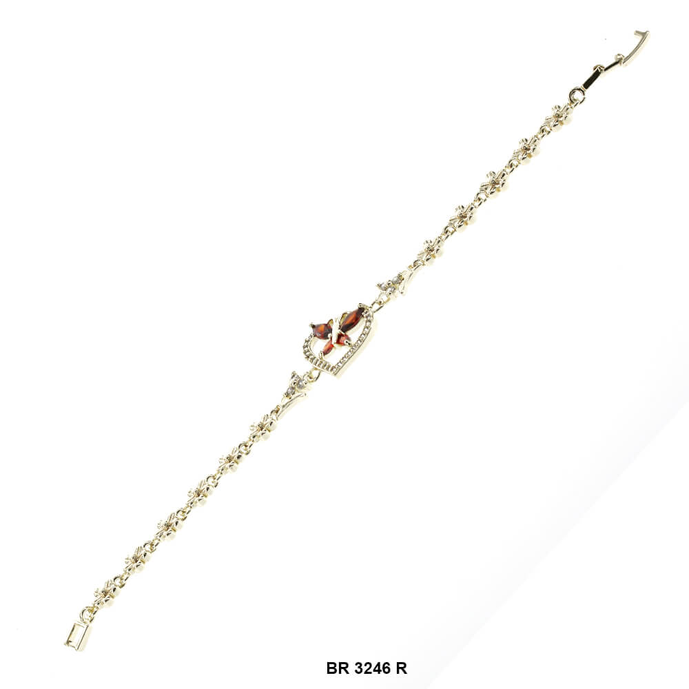 Butterfly CZ Bracelet BR 3246 R