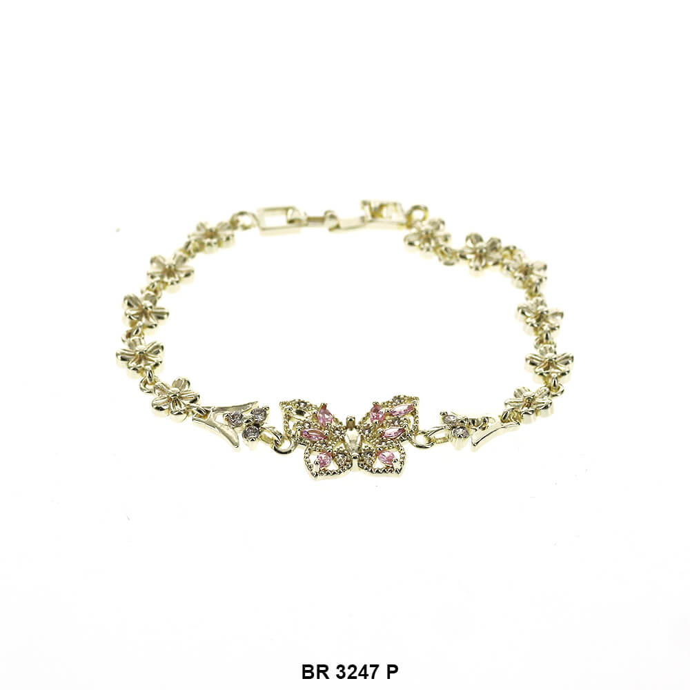 Butterfly CZ Bracelet BR 3247 P