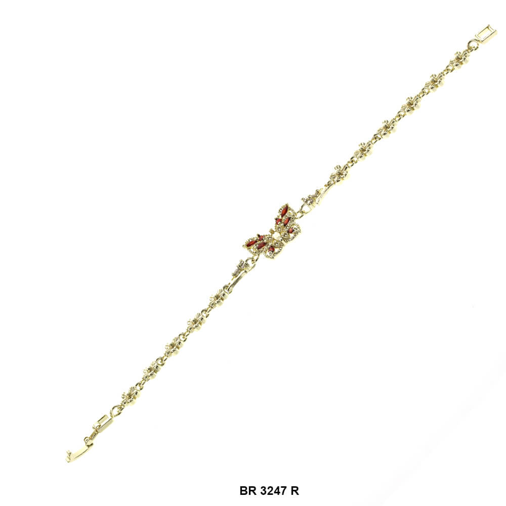 Butterfly CZ Bracelet BR 3247 R