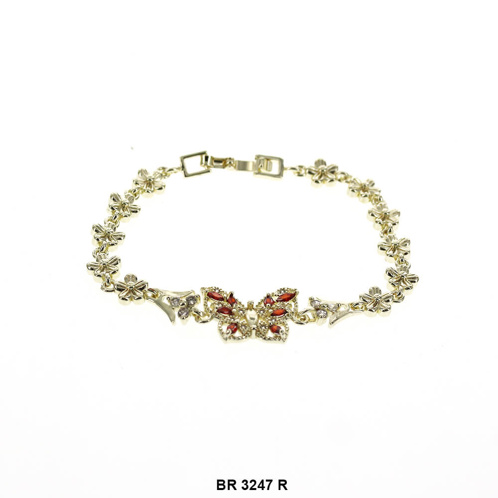 Butterfly CZ Bracelet BR 3247 R