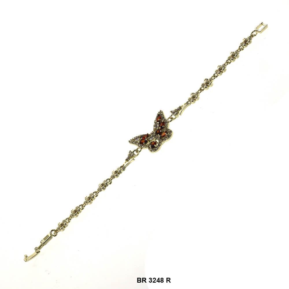 Butterfly CZ Bracelet BR 3248 R