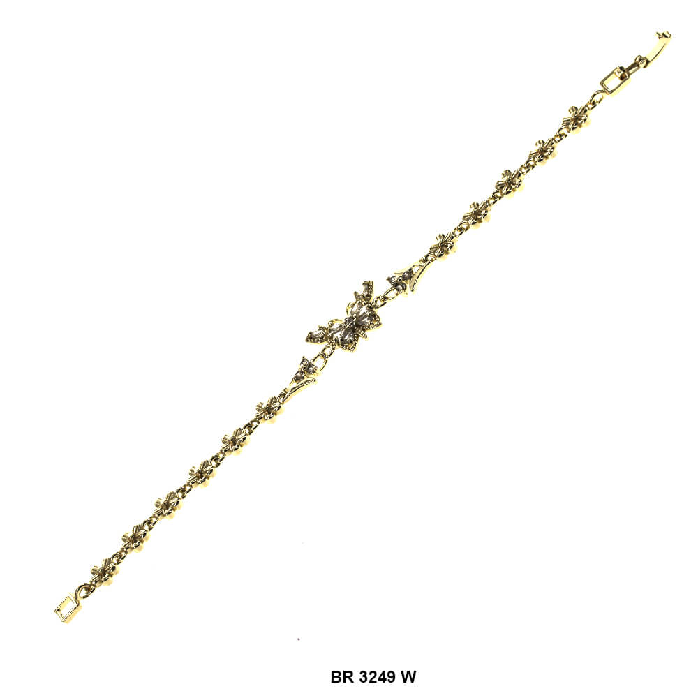 Butterfly CZ Bracelet BR 3249 W