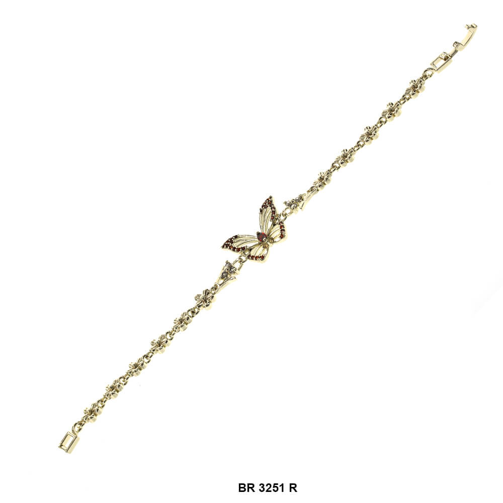 Butterfly CZ Bracelet BR 3251 R