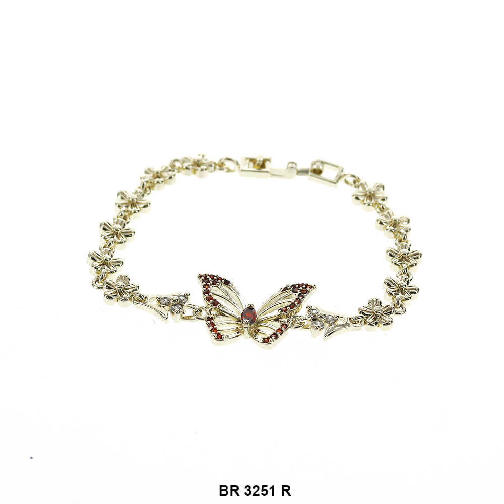 Brazalete Mariposa CZ BR 3251 R