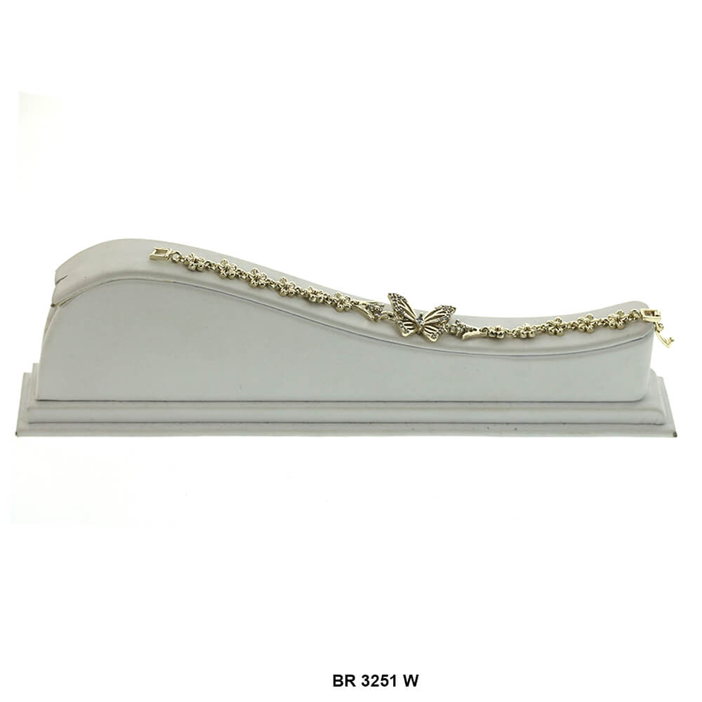 Butterfly CZ Bracelet BR 3251 W