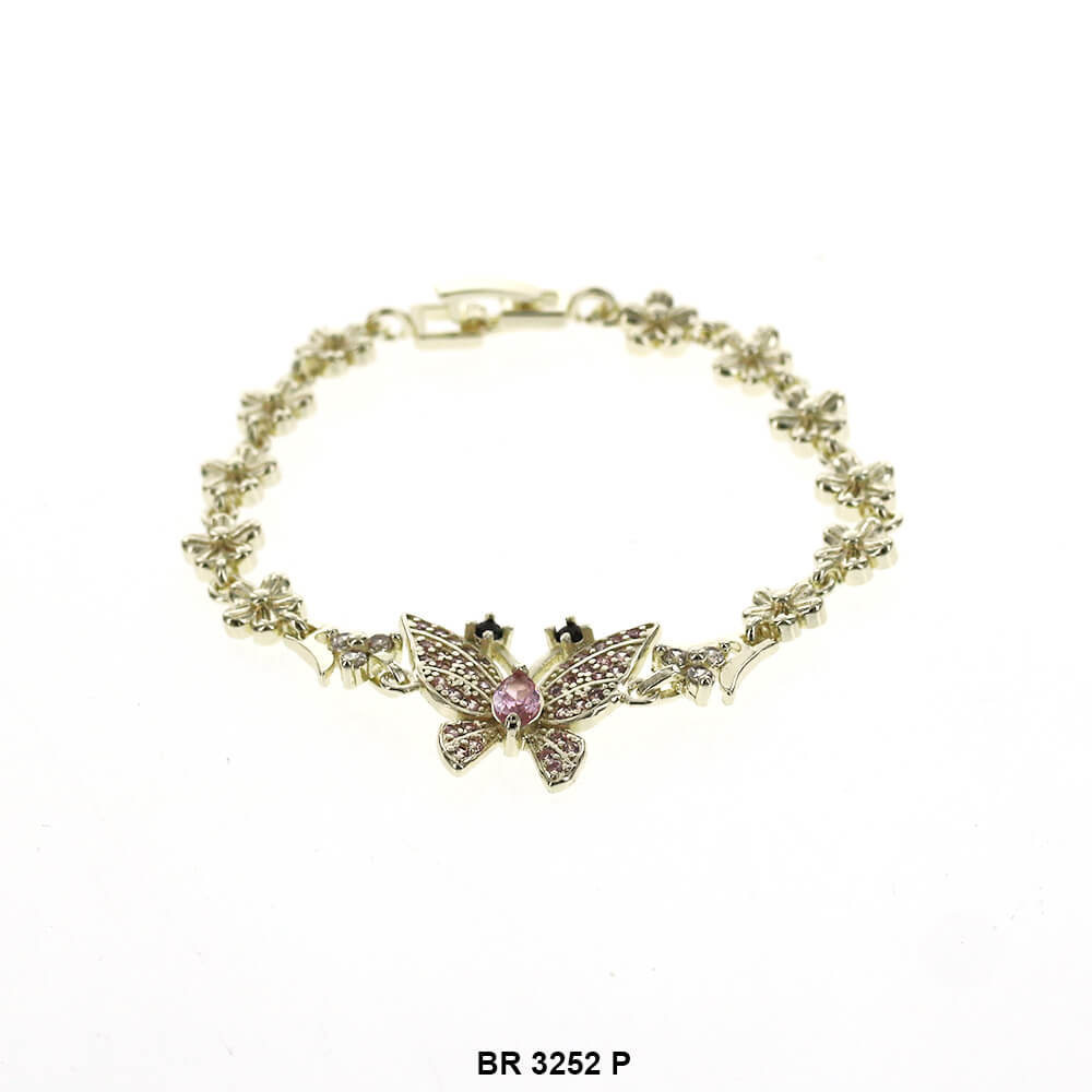 Butterfly CZ Bracelet BR 3252 P