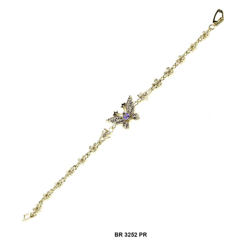 Butterfly CZ Bracelet BR 3252 PR