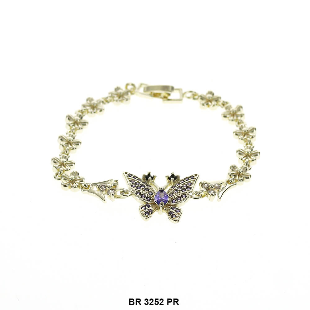 Butterfly CZ Bracelet BR 3252 PR