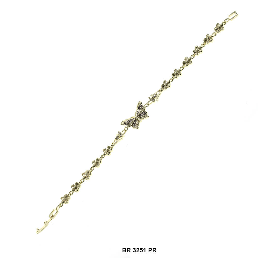 Butterfly CZ Bracelet BR 3253 PR