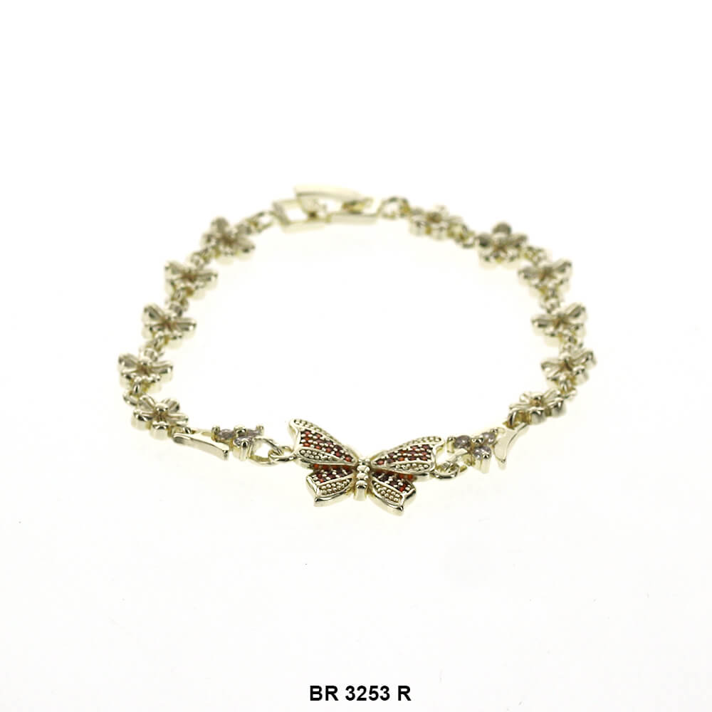 Butterfly CZ Bracelet BR 3253 R