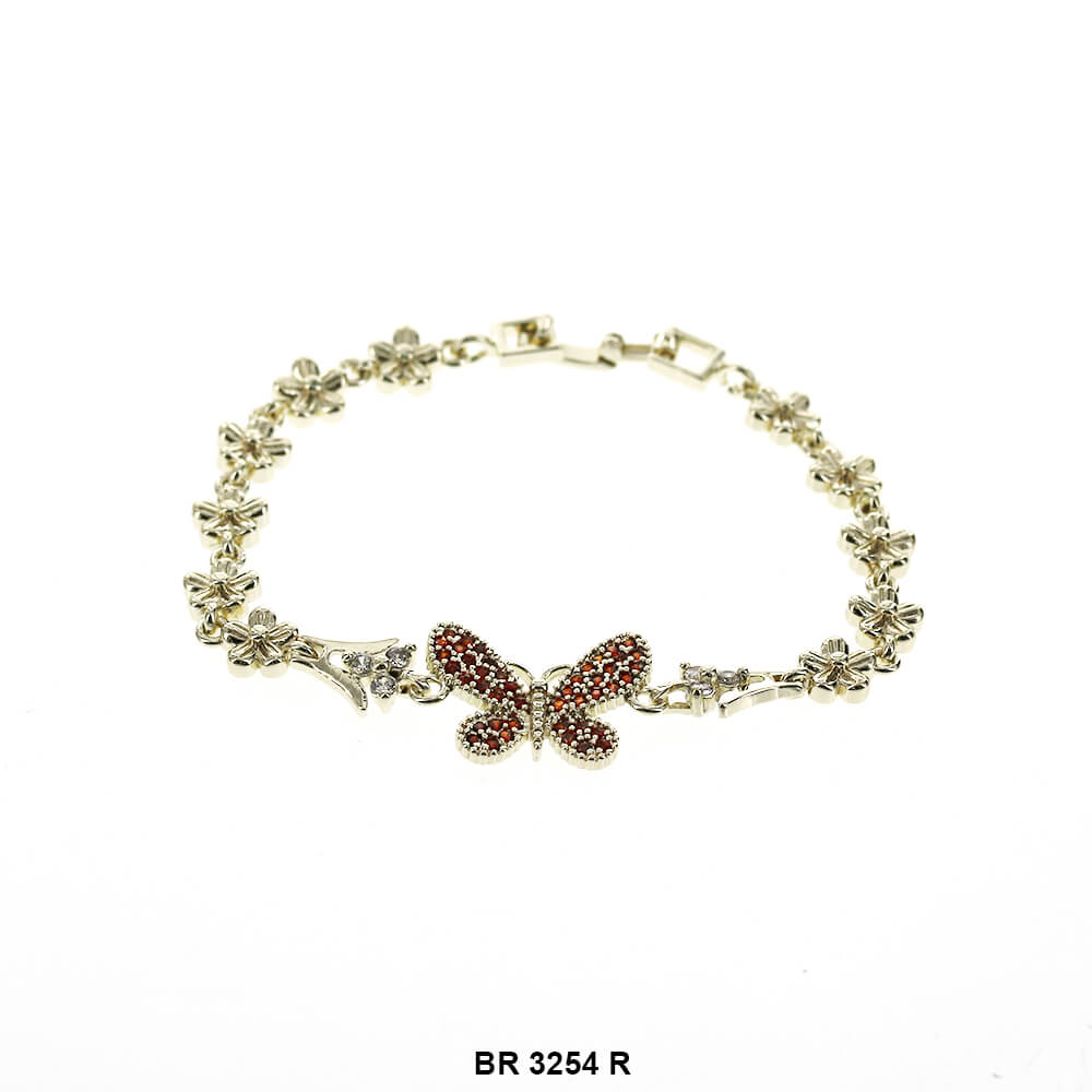 Butterfly CZ Bracelet BR 3254 R