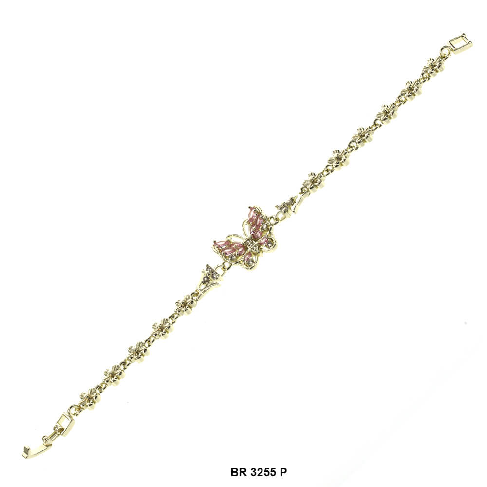 Butterfly CZ Bracelet BR 3255 P