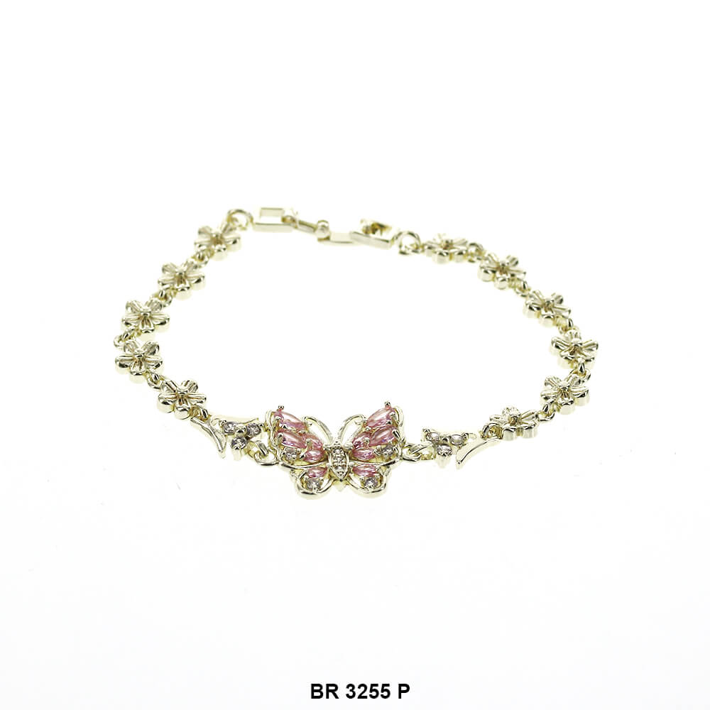 Butterfly CZ Bracelet BR 3255 P