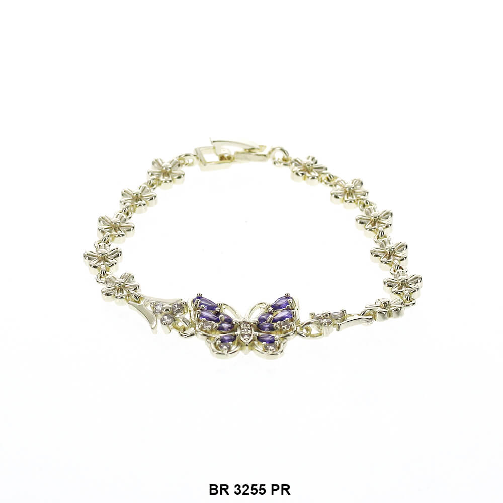 Butterfly CZ Bracelet BR 3255 PR