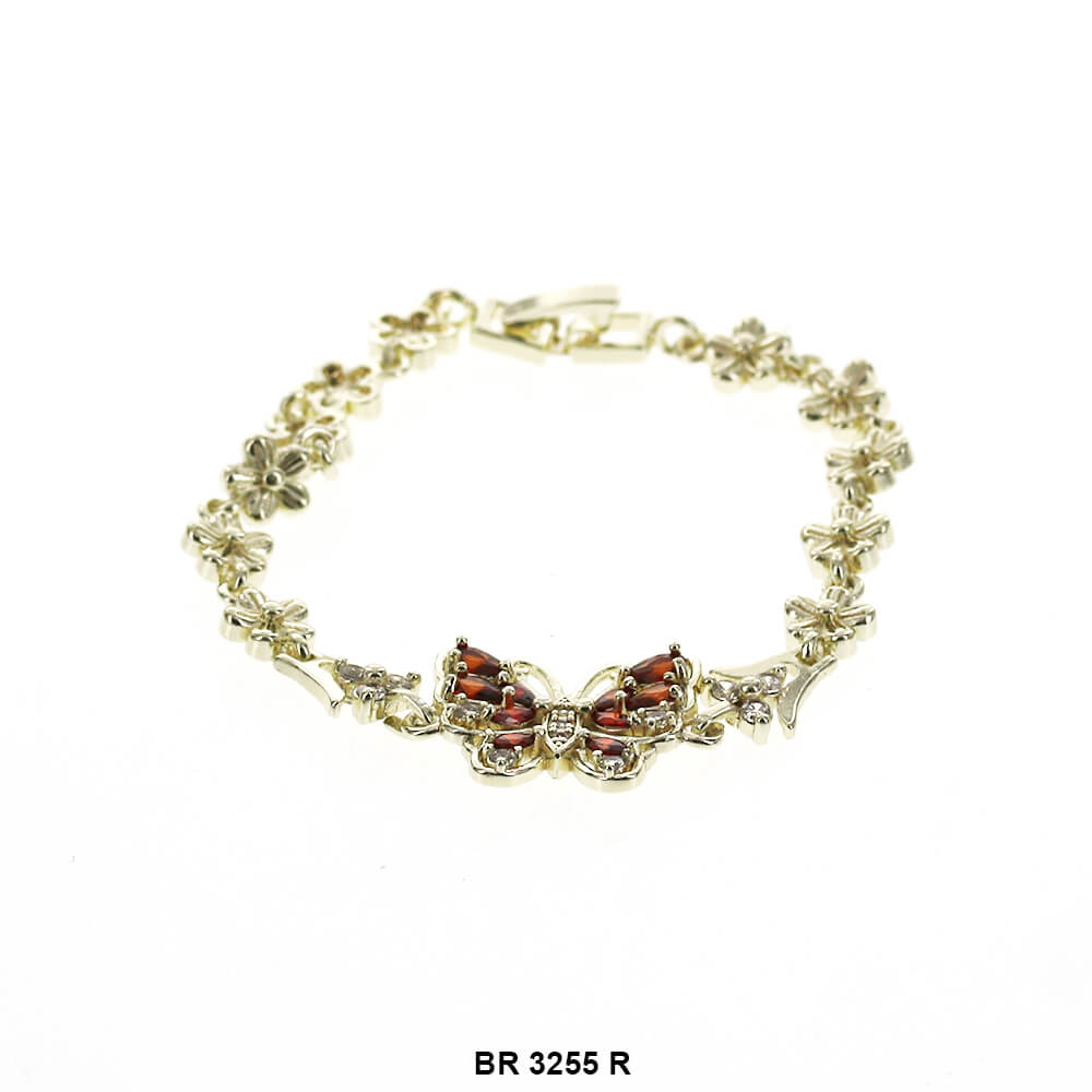 Butterfly CZ Bracelet BR 3255 R