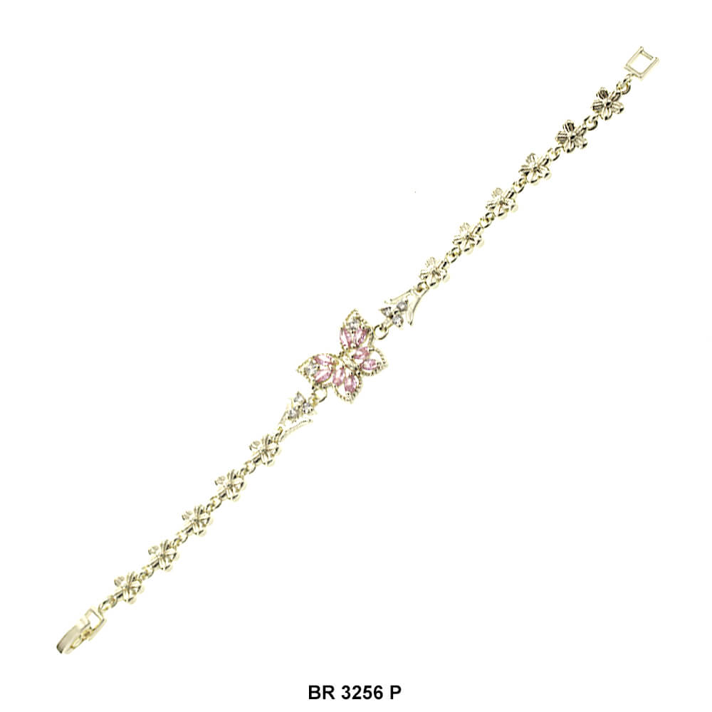 Butterfly CZ Bracelet BR 3256 P