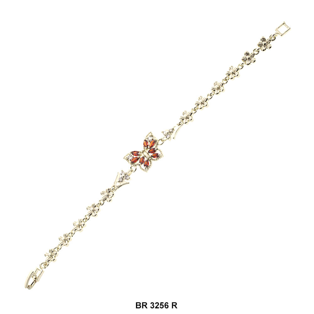 Butterfly CZ Bracelet BR 3256 R