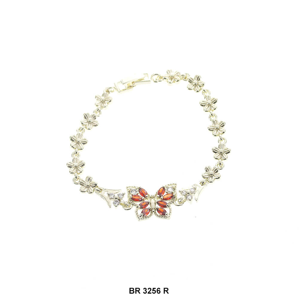 Butterfly CZ Bracelet BR 3256 R