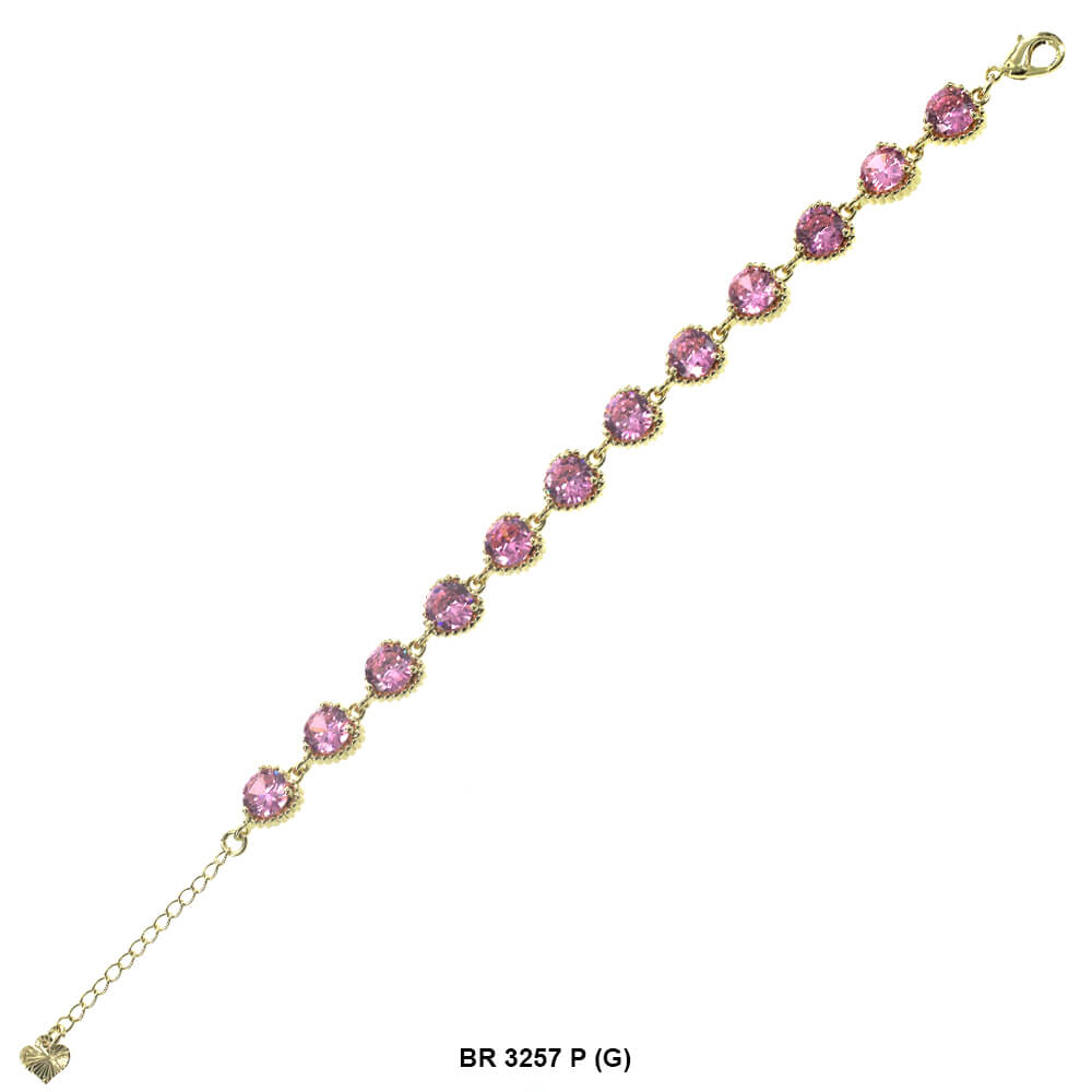 Full Stones CZ Bracelet BR 3257 P G