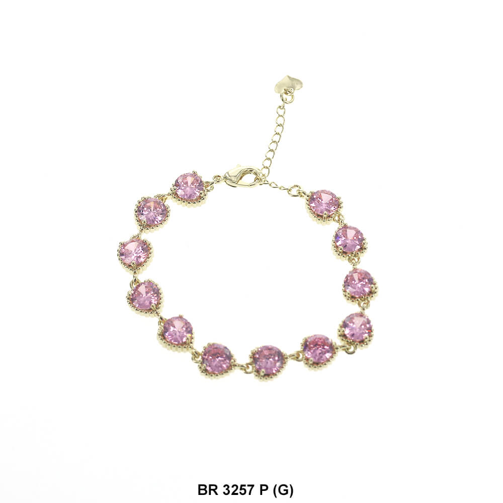 Full Stones CZ Bracelet BR 3257 P G