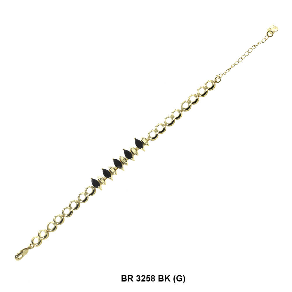 Pulsera CZ BR 3258 BK G