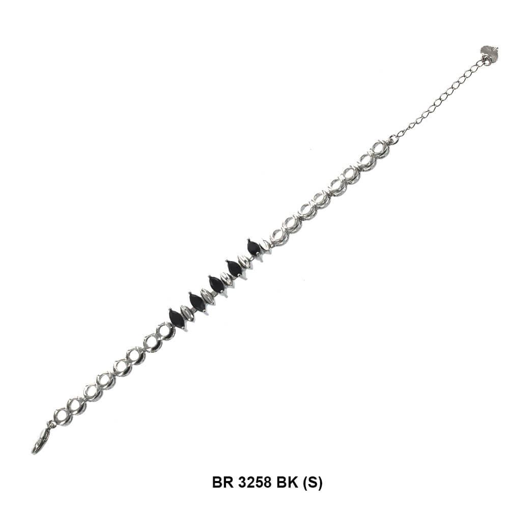 Pulsera CZ BR 3258 BK S