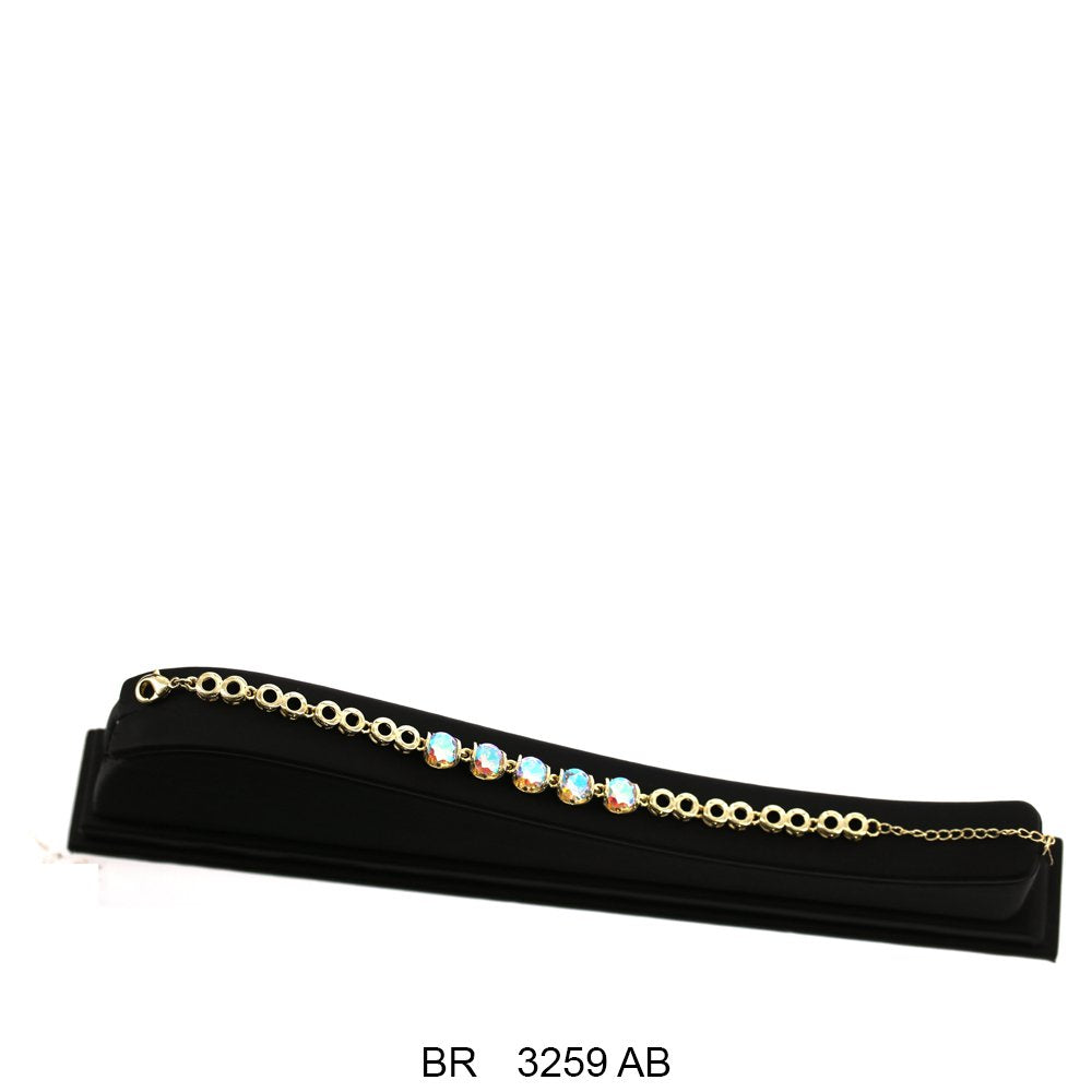 Brazalete CZ BR 3259 (G) AB