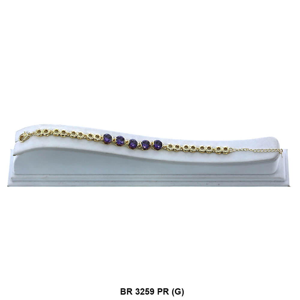 Brazalete CZ BR 3259 PR G