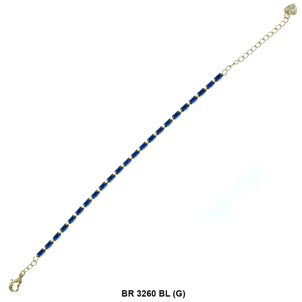 CZ Bracelet BR 3260 BL G