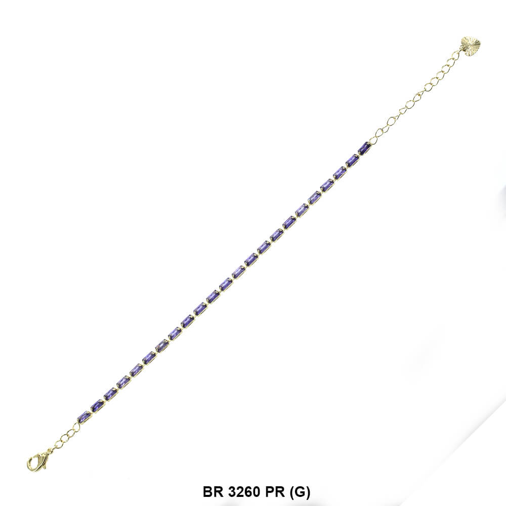 CZ Bracelet BR 3260 PR G