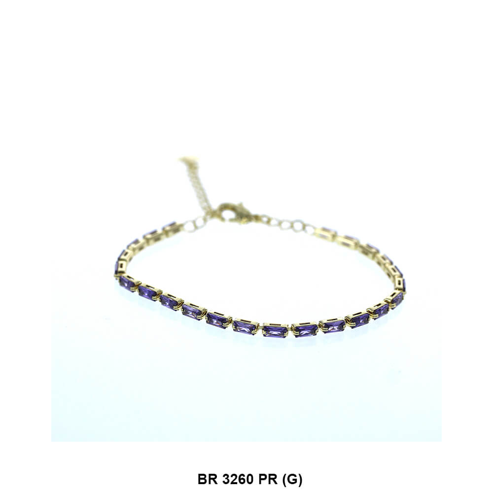 CZ Bracelet BR 3260 PR G