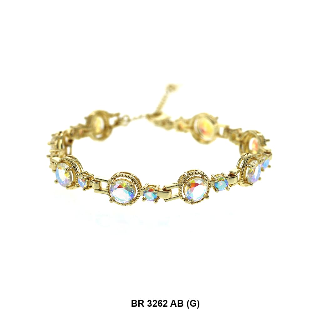 Pulsera Full Stones CZ BR 3262 G AB