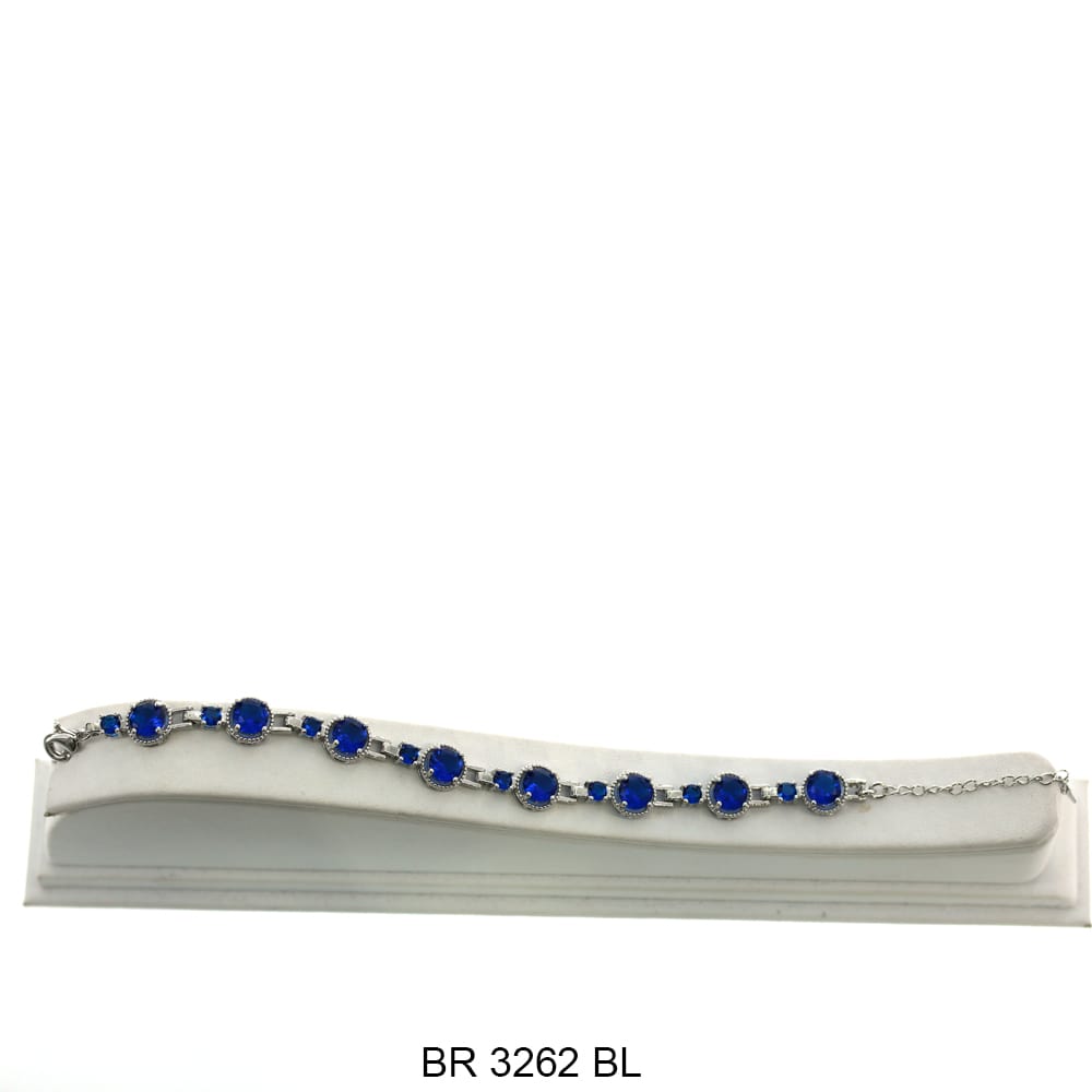 Pulsera Full Stones CZ BR 3262 (S) BL