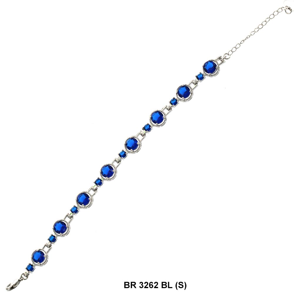 Pulsera Full Stones CZ BR 3262 (S) BL