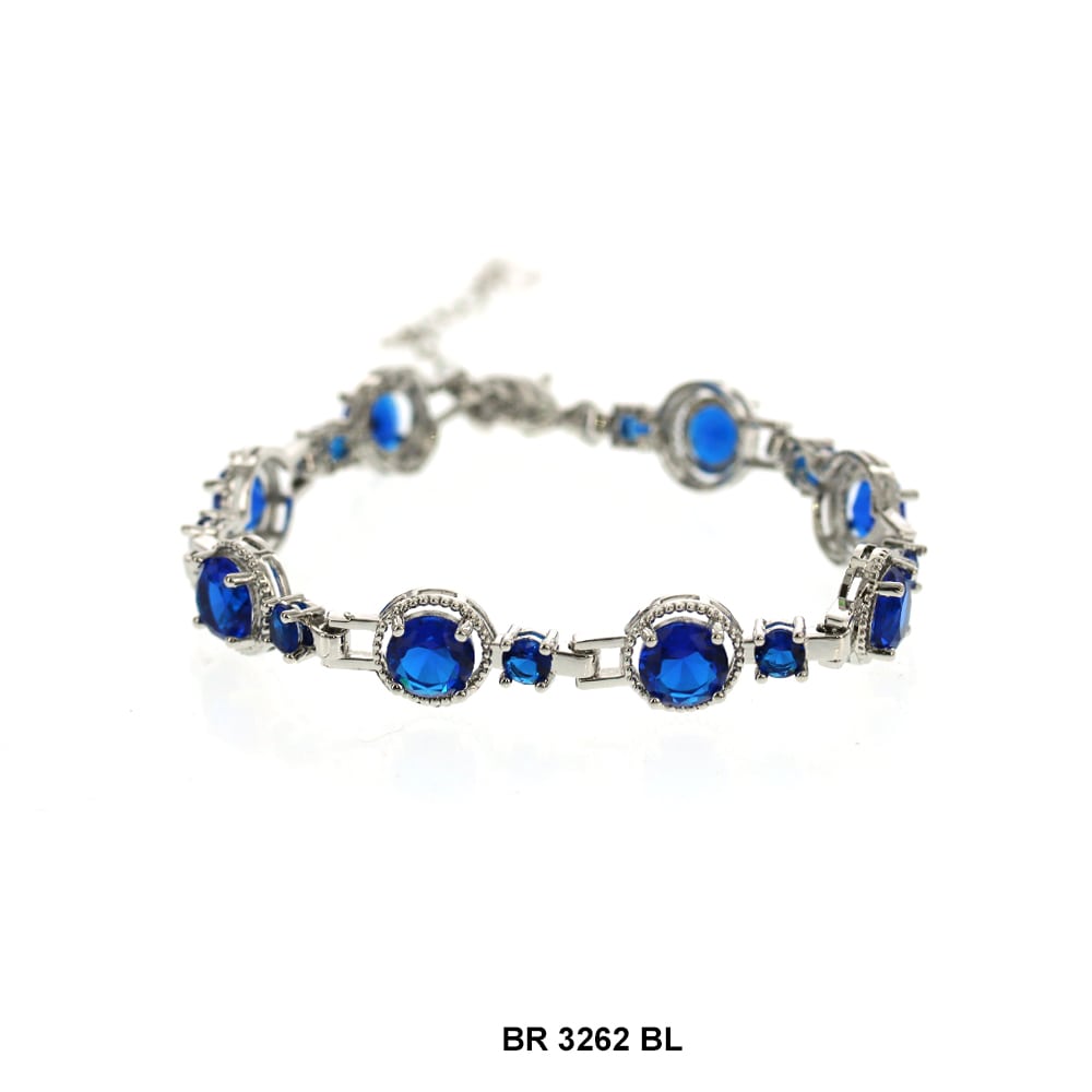 Pulsera Full Stones CZ BR 3262 (S) BL