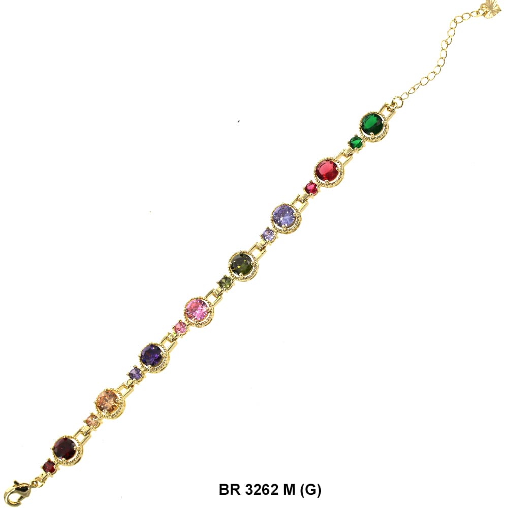 Full Stones CZ Bracelet BR 3262 (G) M