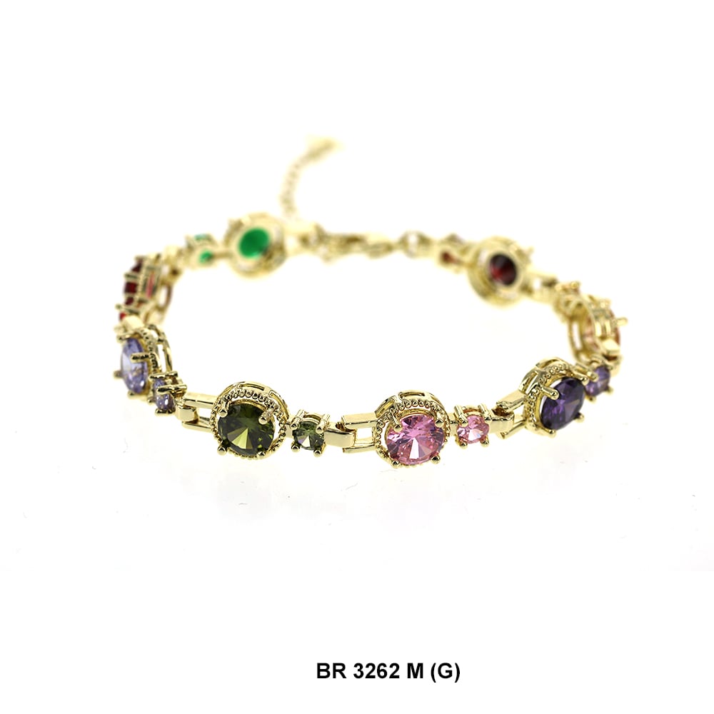 Full Stones CZ Bracelet BR 3262 (G) M